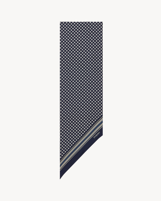 Lavallière Scarf In Silk Twill
