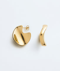 Medium Disc Earrings