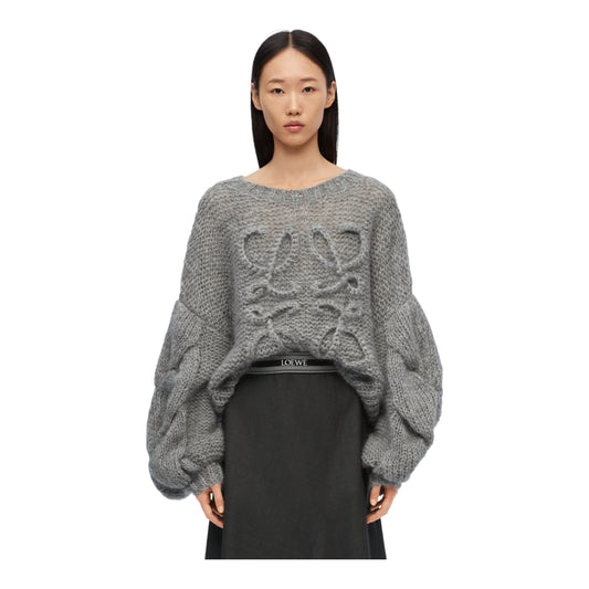Anagram sweater in mohair