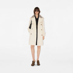 Mid-length Check Collar Castleford Trench Coat