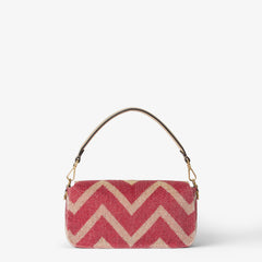 Two-Tone Beads And Fringes Baguette