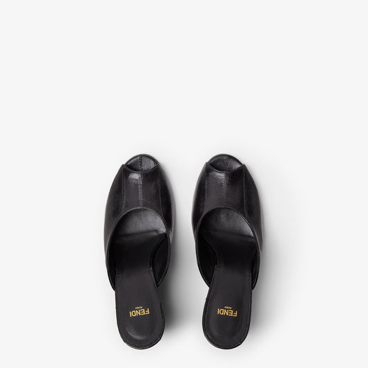 Fendi Arco Leather Sandals