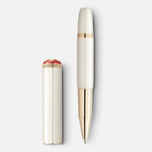 Montblanc Heritage Rouge Et Noir "Baby" Special Edition Ivory-Coloured Rollerball