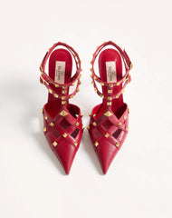 Studdy Kidskin Pumps 100mm