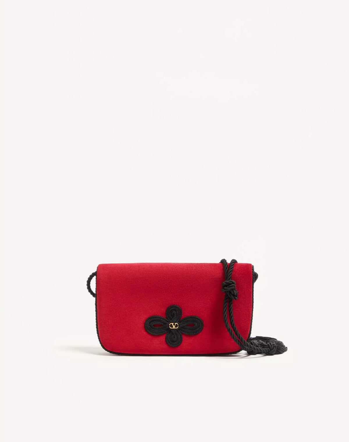 Sans Fin Mini Suede Shoulder Bag