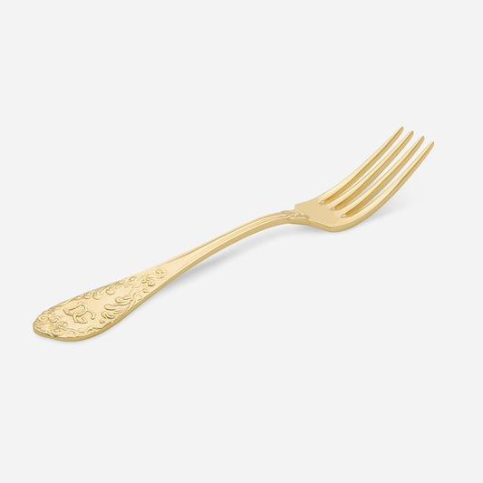 24k Gold Plated Dinner Fork