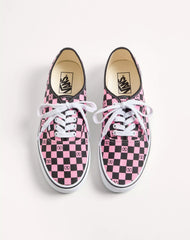 Ce Valentino Garavani And Vans Low-Top Trainer In Fabric With Vlogo Checkerboard Print