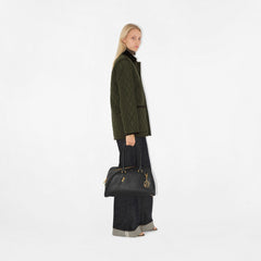 Quilted Nylon Barn Jacket