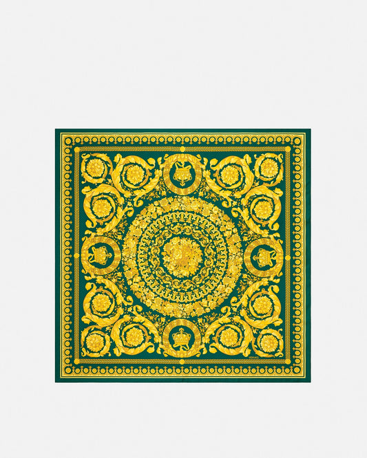 Printed Silk Twill Scarf 90 cm