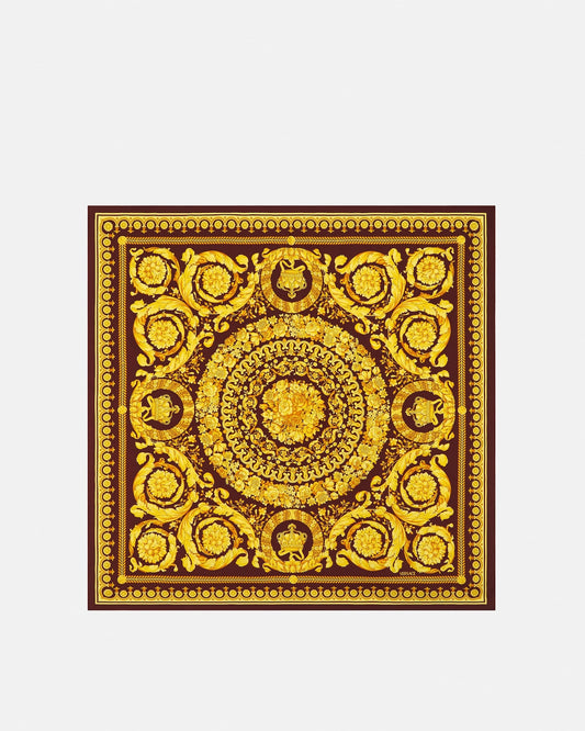 Printed Silk Twill Scarf 90 cm