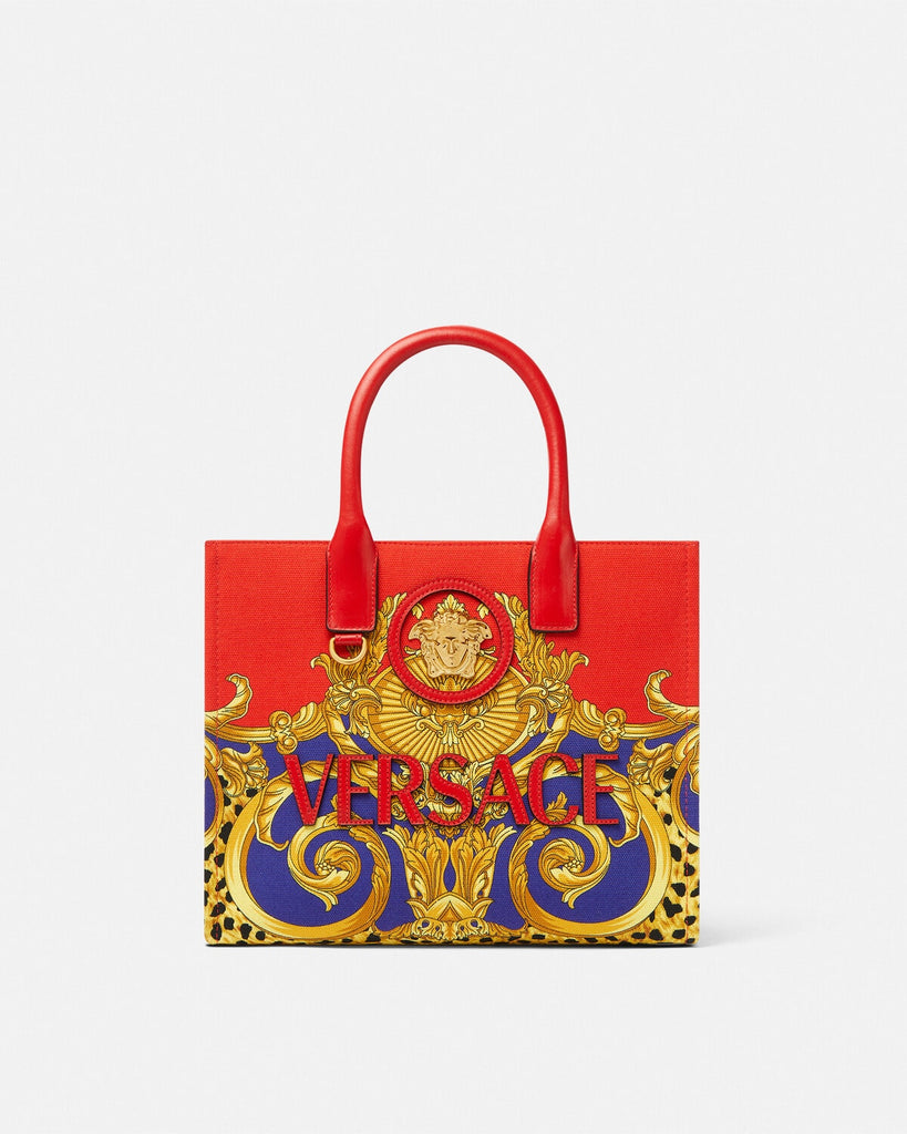 Cheetah Barocco La Medusa Small Tote Bag – Lux Afrique Boutique