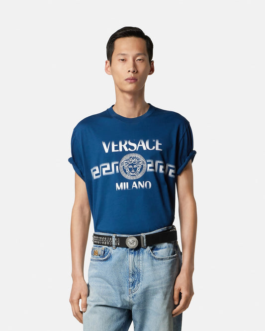 Printed Cotton-Jersey Regular T-Shirt