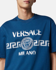 Printed Cotton-Jersey Regular T-Shirt