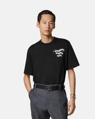 Printed Cotton-Jersey Regular T-Shirt