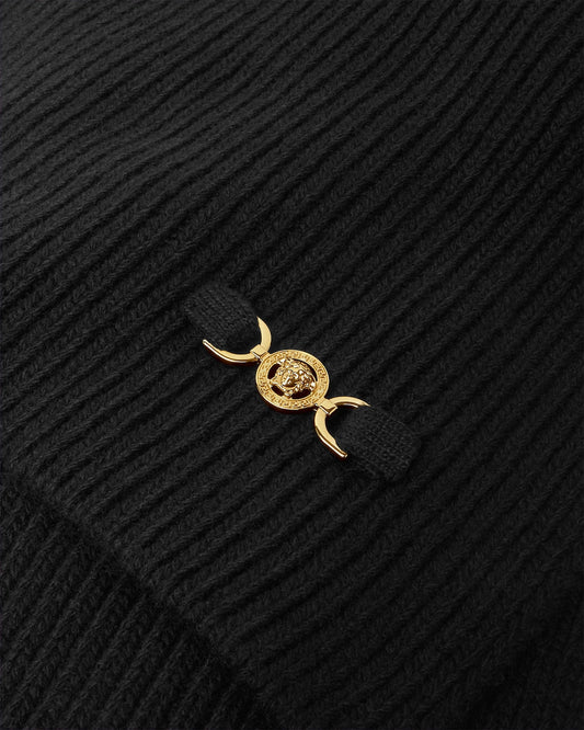 Ribbed Wool-Cashmere Knit Scarf