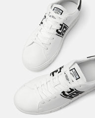 Embroidered Greca Trainers