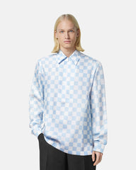 Contrasto Silk Zip Shirt