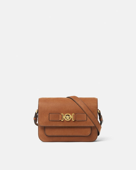 Medusa Biggie Nabuck Messenger Bag