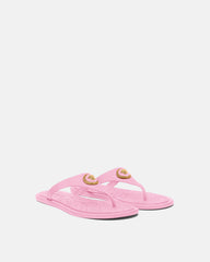 Alia Rubber Flat Sandals