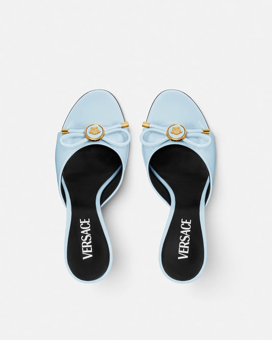 Opera Bow Patent Mules 85 Mm