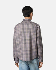 Checked Wool Flannel Shirt