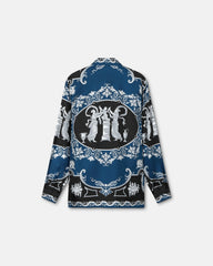 Printed Silk Twill Regular Shirt