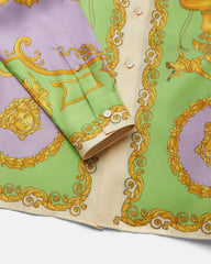 Printed Silk Twill Regular Shirt