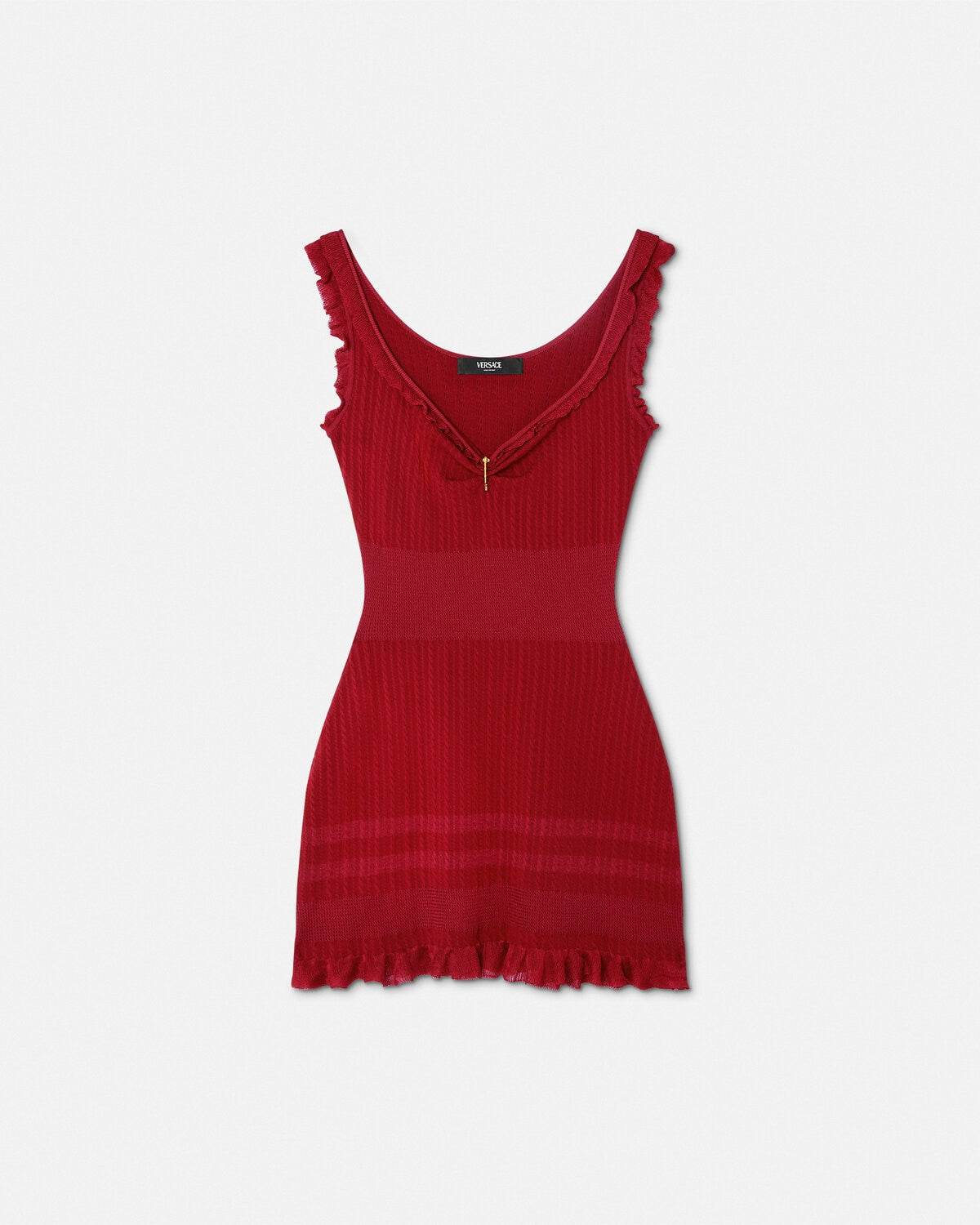 Knit Flared Mini Dress