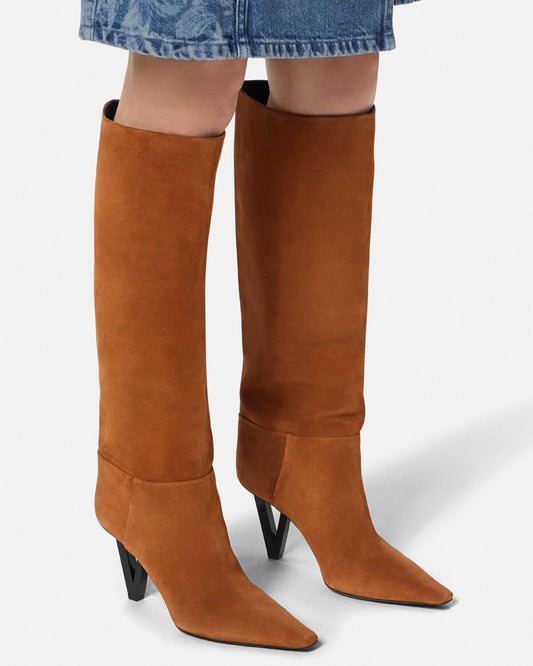 V2025 Suede Boots 85 mm