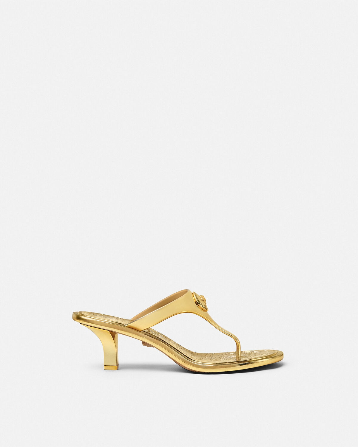 Alia Metallic Thong Sandals 55 mm