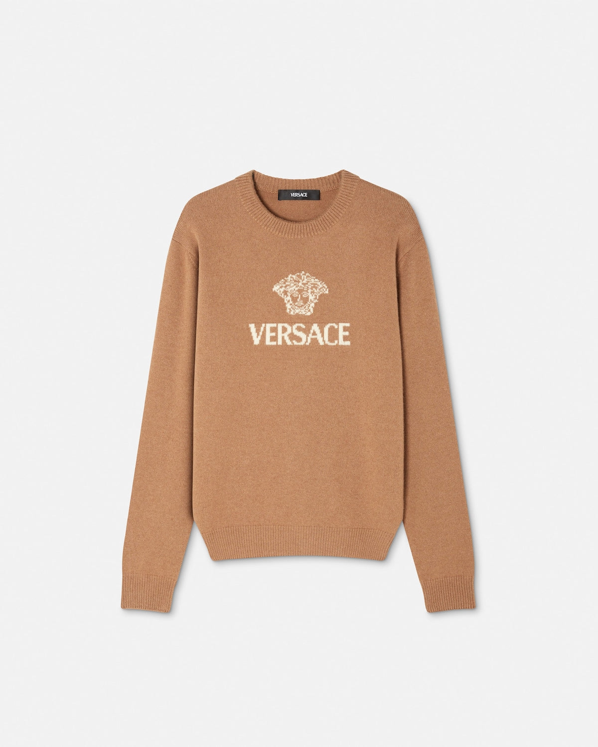 Intarsia Cashmere Knit Jumper