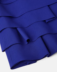 Envers Satin Strapless Mini Dress