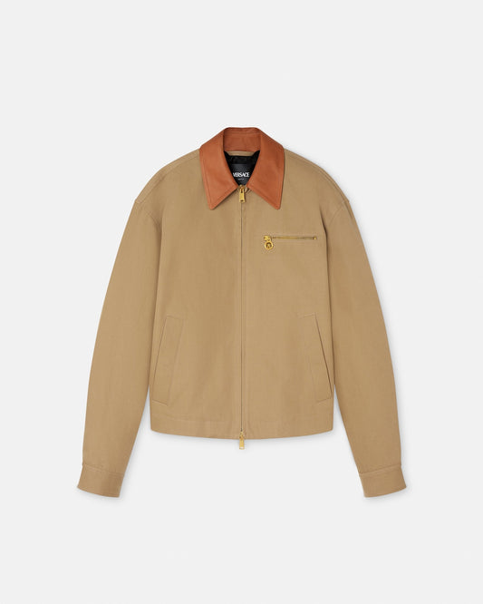 Cotton-Canvas Blouson