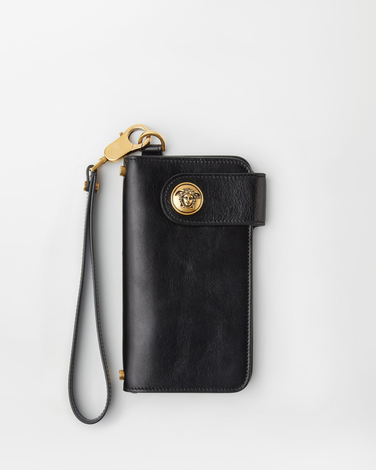 Emblème Long Leather Wallet