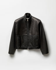 Leather Blouson