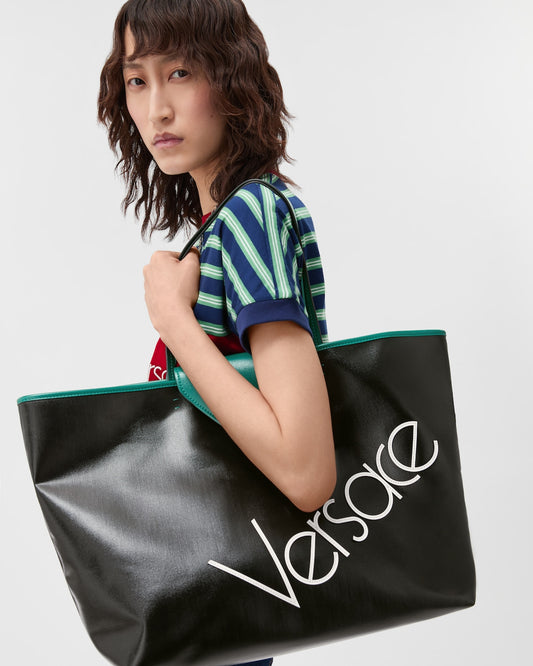 Severine Large Coated Canvas Tote