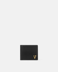 V Leather Wallet
