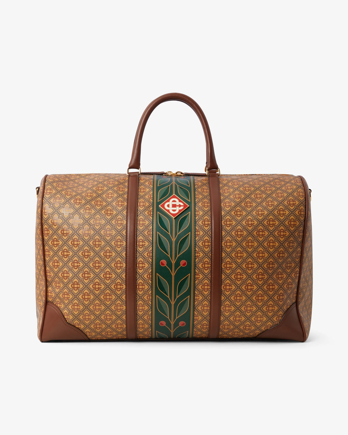 Beige Monogram Weekender Bag