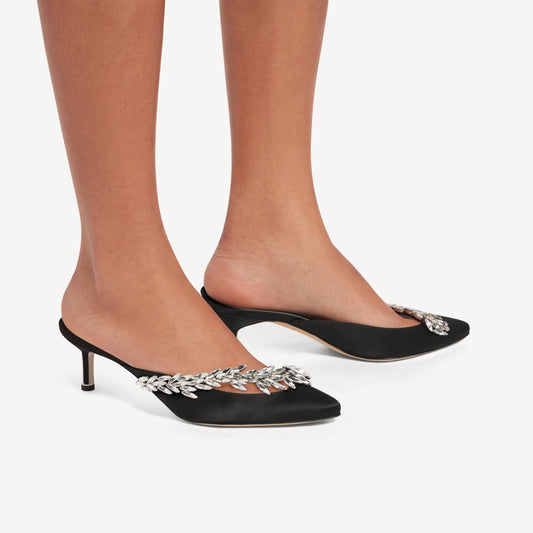 Women's Balenciaga | Manolo Blahnik Mule in Black