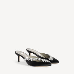 Women's Balenciaga | Manolo Blahnik Mule in Black