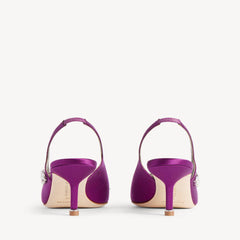 Women's Balenciaga | Manolo Blahnik Slingback in Violet
