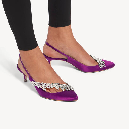 Women's Balenciaga | Manolo Blahnik Slingback in Violet