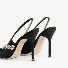 Women's Balenciaga | Manolo Blahnik Slingback in Black