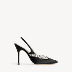 Women's Balenciaga | Manolo Blahnik Slingback in Black