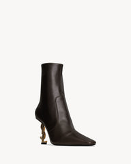 Opyum Booties In Smooth Leather