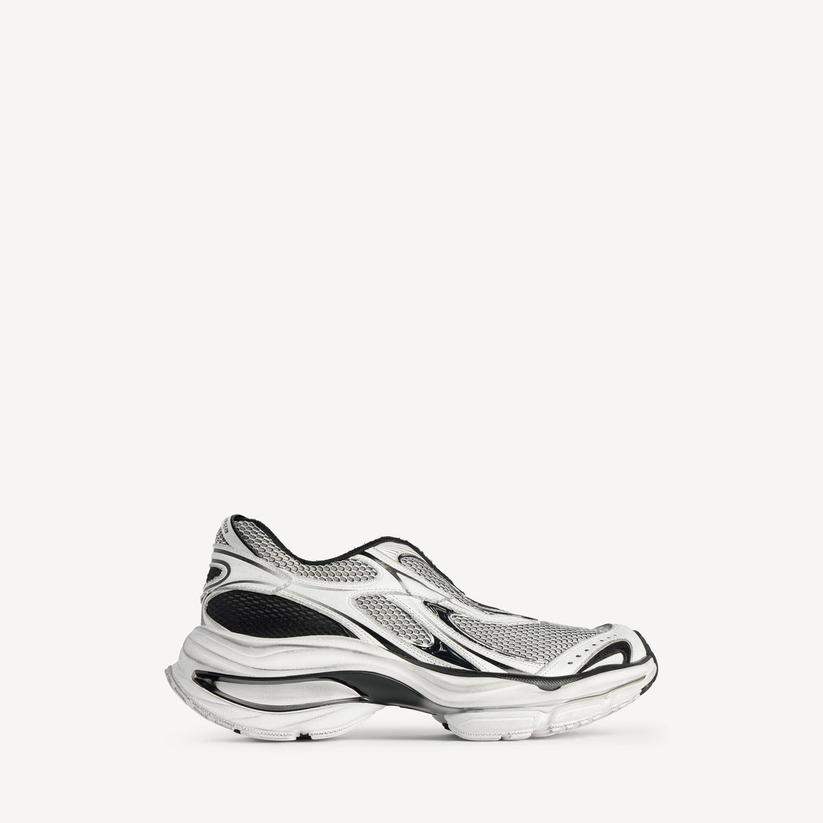 Men's D'orsay Trainers In Black/white