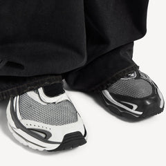 Men's D'orsay Trainers In Black/white