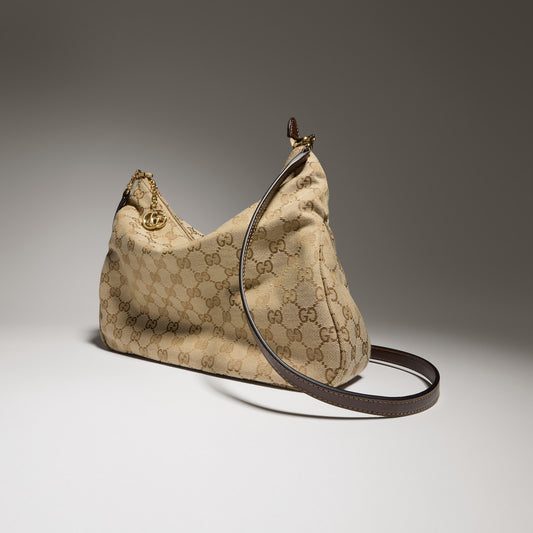Lady Lunetta Chain Medium Shoulder Bag