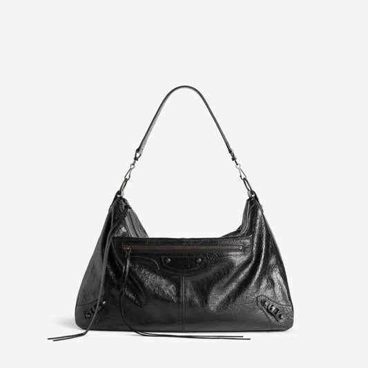 Men's Le City Moto Bag Large In Black