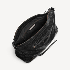 Men's Le City Moto Bag Large In Black